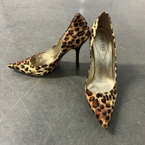Vintage Animal Print Heel by Guess by Marciano.